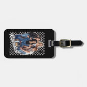 レトロリバーデールグループグラフィック ラゲッジタグ (正面横)