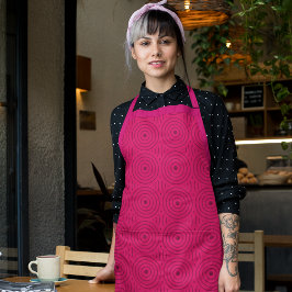 レトロリピート円 エプロン