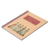 レトロリージェンシーレディースノートforジェーンオーステンファン ノートブック (左側)