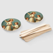 レトロルックエンジェルファン ハンドファン (組立なし)