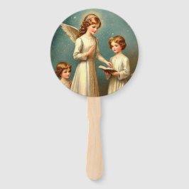 レトロルックエンジェルファン ハンドファン