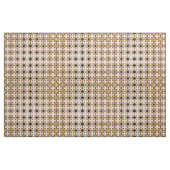 レトロルックパターン(tan、black、pink) ファブリック (ファットクウォーター)