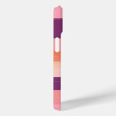 レトロルックモノグラムキャンディストライプー Case-Mate iPhoneケース (裏面 / 右)