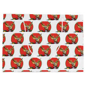 レトロルドルフ ラージペーパーバッグ (裏面)