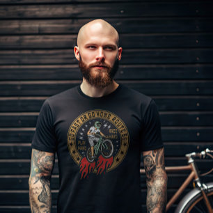 レトロルート66自転車トレイル Tシャツ