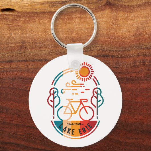 レトロレイクエリーバイクトレイル キーホルダー (裏面)