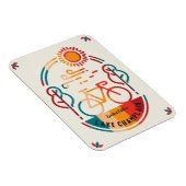 レトロレイクシャンプレインバイクトレイル マグネット (右側)