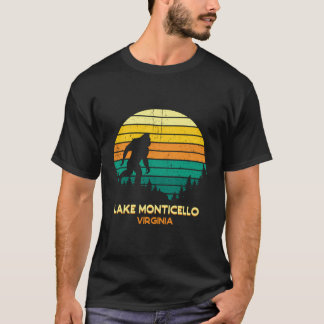 レトロレイクモンティチェッロバージニアビッグ足土産 Tシャツ