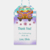 レトロレインボーグルービーサンキューギフト ギフトタグ (裏面)