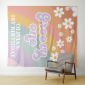 レトロレインボーグルーヴィワン1歳 タペストリー (インサイチュ(横))