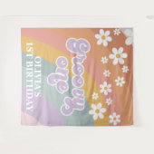 レトロレインボーグルーヴィワン1歳 タペストリー (正面(横))