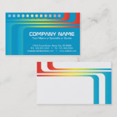 レトロレインボーストライプン 名刺 (正面/裏面)