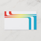 レトロレインボーストライプン 名刺 (裏面)