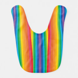 レトロレインボーズベビー用ビブ ベビービブ