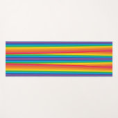 レトロレインボーズヨガマット ヨガマット (正面(横))