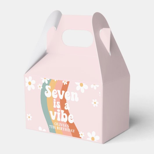 レトロレインボーセブンはヴィベデイジー7位誕生日 フェイバーボックス (正面サイド)