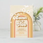 レトロレインボーセブンはヴィーベグルーヴィー7誕生日 招待状 (スタンド正面)