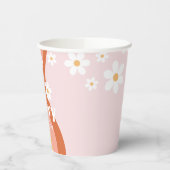 レトロレインボーツーグルーヴィデイジー 紙コップ (左)