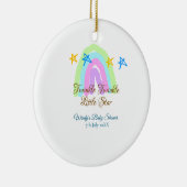 レトロレインボートゥインクルトゥインクルリトルスターベビーsh セラミックオーナメント (右)
