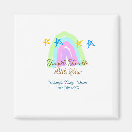 レトロレインボートゥインクルトゥインクルリトルスターベビーsh マグネット