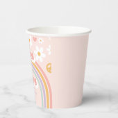 レトロレインボーナインはヴィベ9誕生日 紙コップ (左)