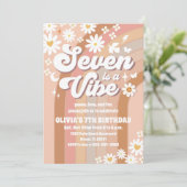 レトロレインボー・グルービー・バースデー・招待状 招待状 (スタンド正面)