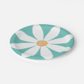 レトロレインボーFIVEはVibe Groovy 5誕生日 ペーパープレート (アングル)