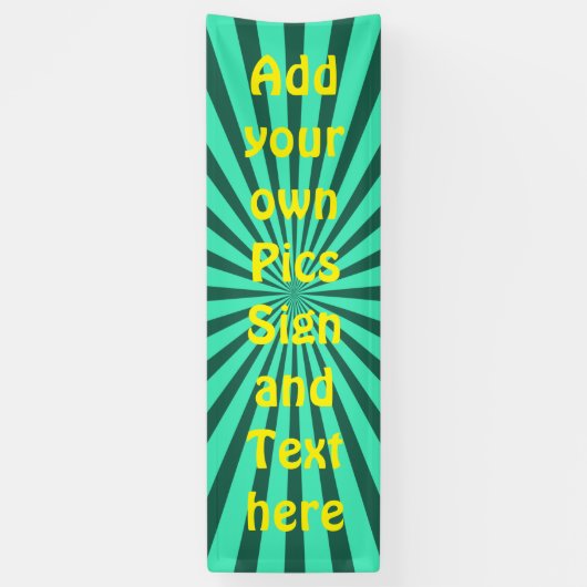 レトロレイ黒いトランザクション。+あなたの背中。&アイディア 横断幕 (縦)