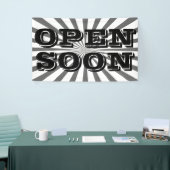 レトロレイ黒い透明+アイディア 横断幕 (トレードショー)