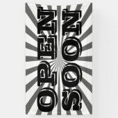 レトロレイ黒い透明+アイディア 横断幕 (縦)