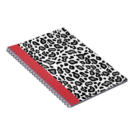 レトロレオパード先生オフィススクールノートブックギフト ノートブック (右側)