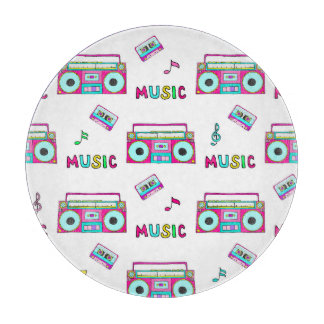 レトロレコーダテープシームレス カッティングボード