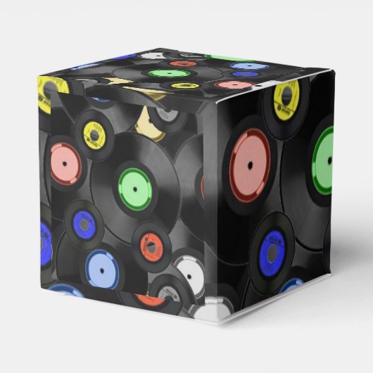 レトロレコードの正方形の優先ボックス フェイバーボックス (裏面サイド)