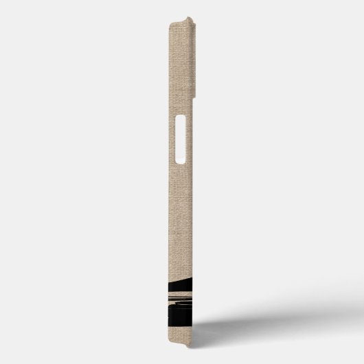 レトロレコードステレオ音楽愛好家ヒップスターハート Case-Mate iPhoneケース (裏面 / 右)