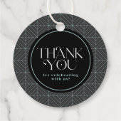 レトロレコードターコイズ卒業 フェイバータグ (裏面)