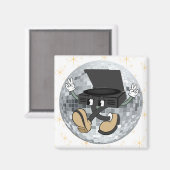 レトロレコードプレーヤーキャラクター角磁石 マグネット (正面/裏面)