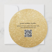 レトロレコード写真QRコードを保存 セーブザデート (裏面)