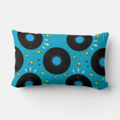 レトロレコード漫画帳スタイル ランバークッション (裏面)