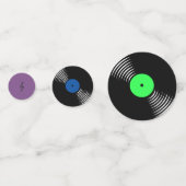 レトロレコード表紙吹雪 コンフェッティ (裏面)