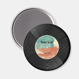 レトロレコード音楽アルバム マグネット