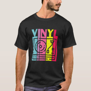 レトロレコード80s音楽90s恋人33 45 78 R Tシャツ