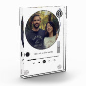 レトロレコード ミュージック テーマ あなただけの写真を追加 フォトブロック (左)