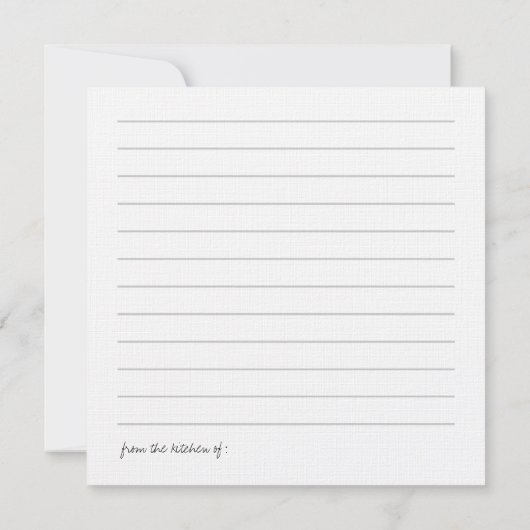 レトロレシピカード (裏面)