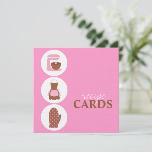 レトロレシピカード (スタンド正面)