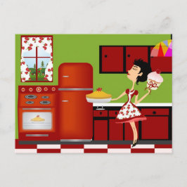 レトロレシピカード ポストカード
