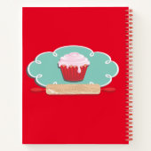 レトロレシピベーキング料理帳 ノートブック (裏面)