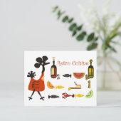 レトロレシピ ポストカード (スタンド正面)