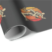 レトロレスリングスポーツファイターレスラー ラッピングペーパー (ロールコーナー)