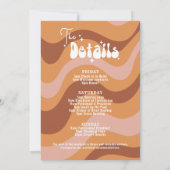 レトロレッツゴーガールズバチェロレッテ 招待状 (裏面)