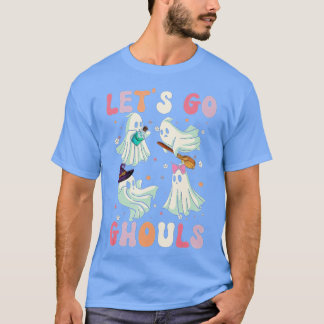 レトロレッツゴーグルハロウィーン幽霊コスチューム Tシャツ